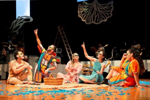 EMCANTAR leva espetáculo Abraço no Planeta a Araxá no Dia das Crianças